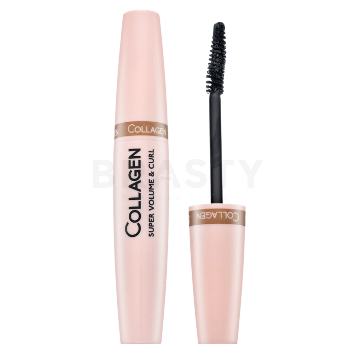 Dermacol Collagen Super Volume & Curl Mascara Wimperntusche für Volumen Black 12 ml