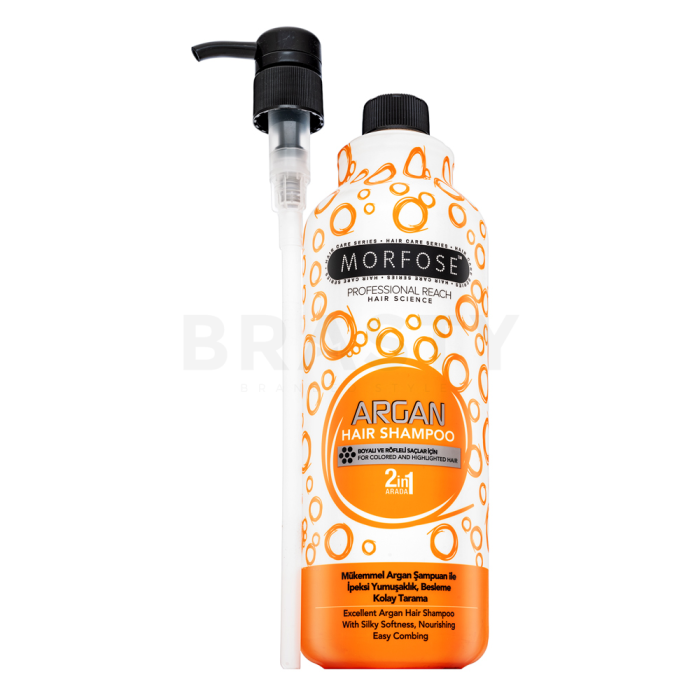 Morfose Hair Shampoo 2in1 versterkende shampoo Argan 1000 ml