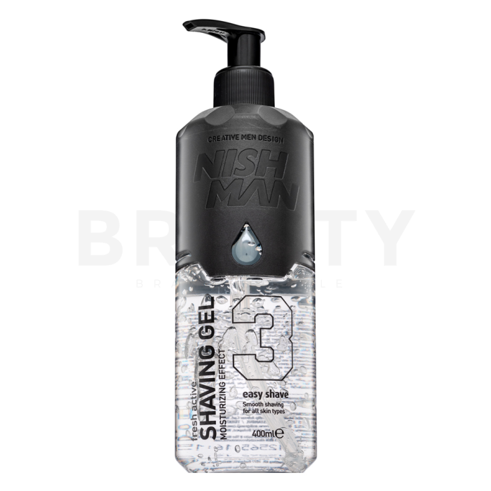 Nishman Rasiergel Fresh Active Shaving Gel Easy Shave 400 ml