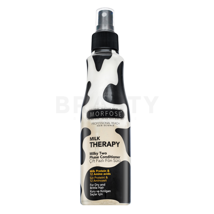 Morfose Milk Therapy Milky Two Phase Conditioner Balzam za zaščito las pred vročino in vlago 220 ml