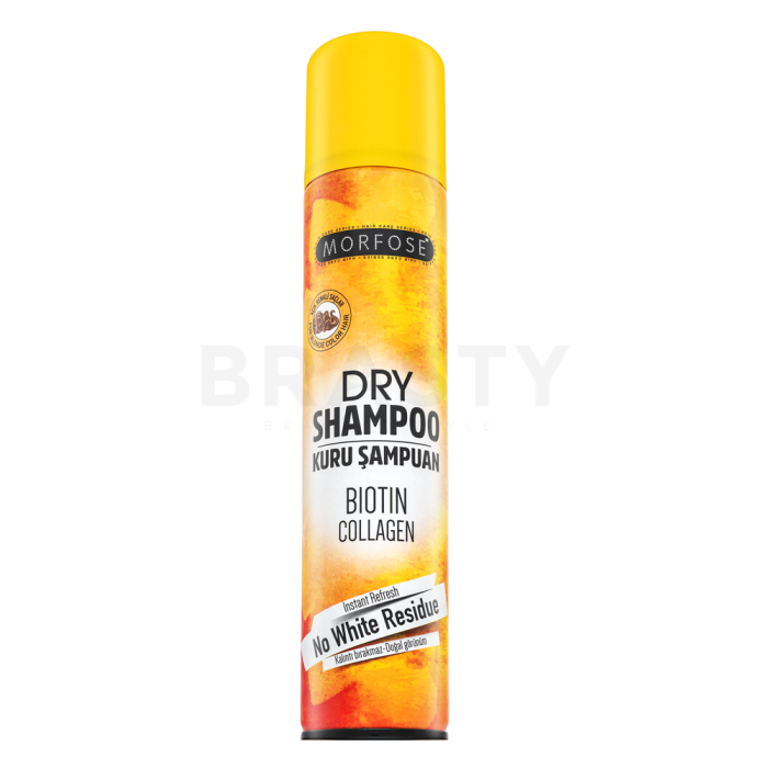 Morfose Dry Shampoo Biotin Collagen suchy szampon do włosów blond For Blonde Color Hair 200 ml