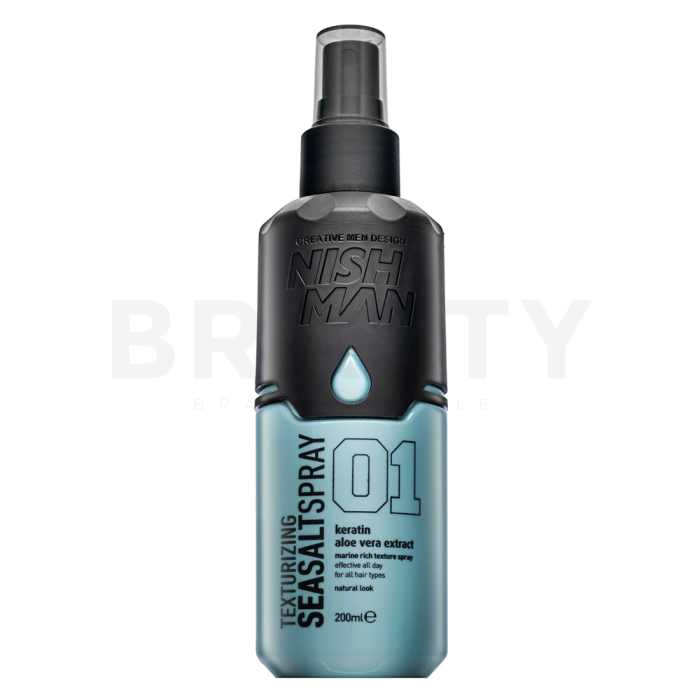 Nishman Texturizing Sea Salt Spray styling spray voor een strand effect 200 ml