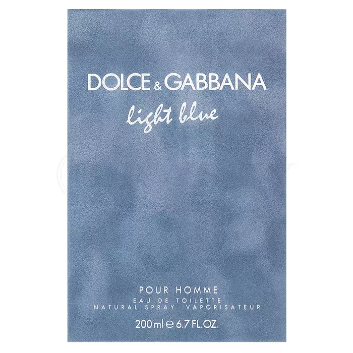 Dolce & Gabbana Light Blue Pour Homme toaletní voda pro muže 200 ml