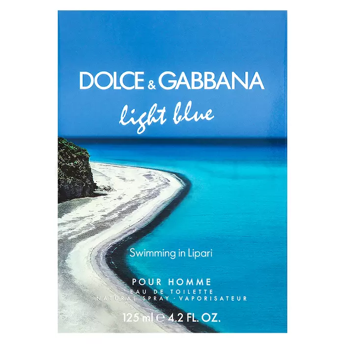 Dolce & Gabbana Light Blue Pour Homme Swimming in Lipari Eau de Toilette bărbați 125 ml