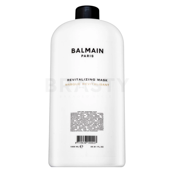 Balmain Revitalizing Mask maschera rinforzante per capelli secchi e danneggiati 1000 ml