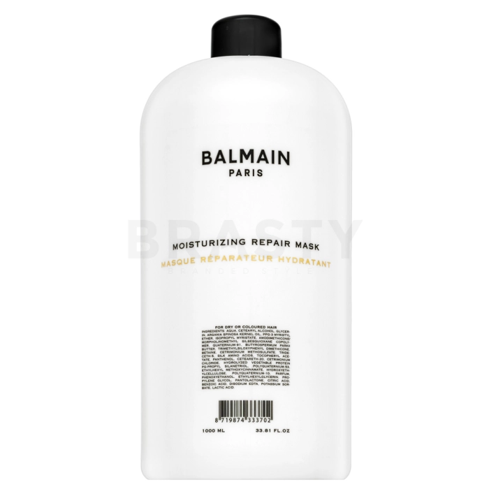 Balmain Moisturizing Repair Mask maschera rinforzante per capelli danneggiati 1000 ml