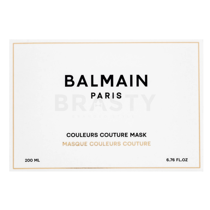 Balmain Couleurs Couture Mask maschera rinforzante per capelli colorati e con mèches 200 ml