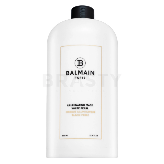 Balmain Illuminating Mask White Pearl neutraliserend masker voor platinablond en grijs haar 1000 ml