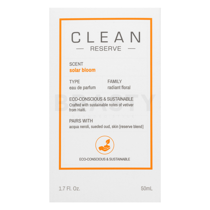 Clean Solar Bloom Eau de Parfum unisex 50 ml