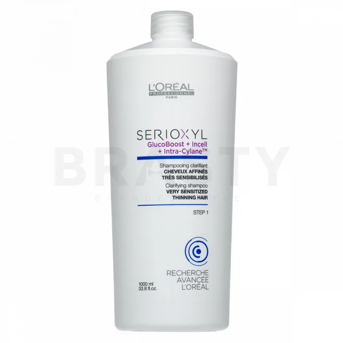 L´Oréal Professionnel Serioxyl Clarifyng Shampoo Champú Para el adelgazamiento del cabello 1000 ml