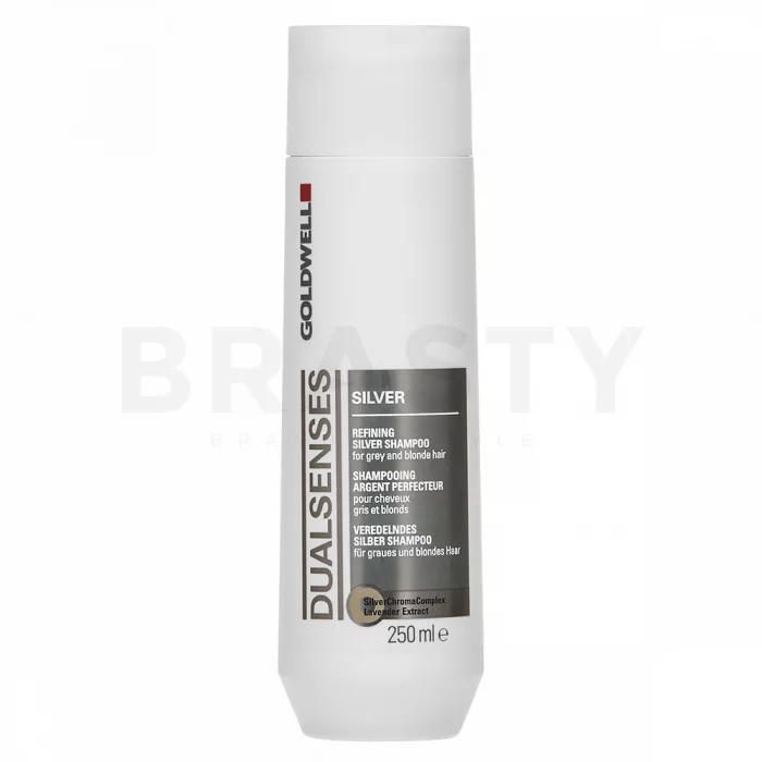 Goldwell Dualsenses Silver Refining Silver Shampoo Shampoo für graues Haar 250 ml