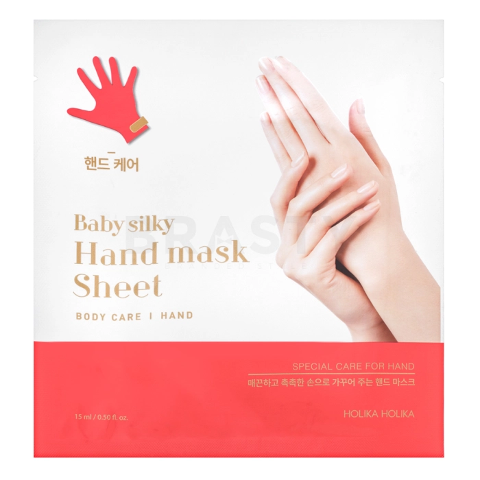 Holika Holika Baby Silky Hand Mask Sheet mască textilă pentru mâini și unghii 15 ml