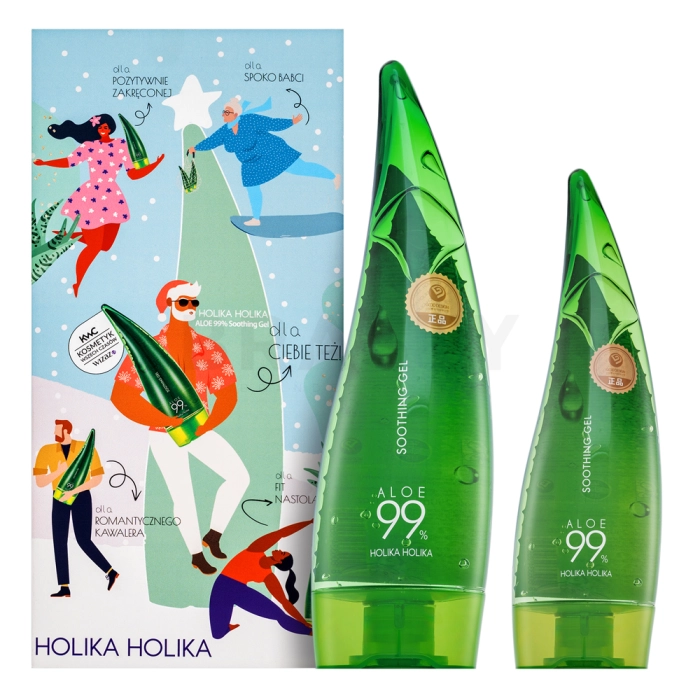 Holika Holika Aloe gel de piele 99% Set 250 ml + 55 ml