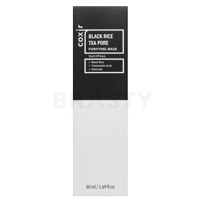Coxir Black Rice TXA Pore maska za čiščenje Purifying Mask 50 ml