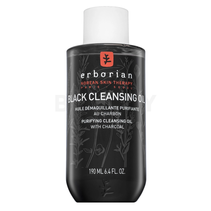 Erborian Black Cleansing Oil tisztító olaj mindennapi használatra 190 ml