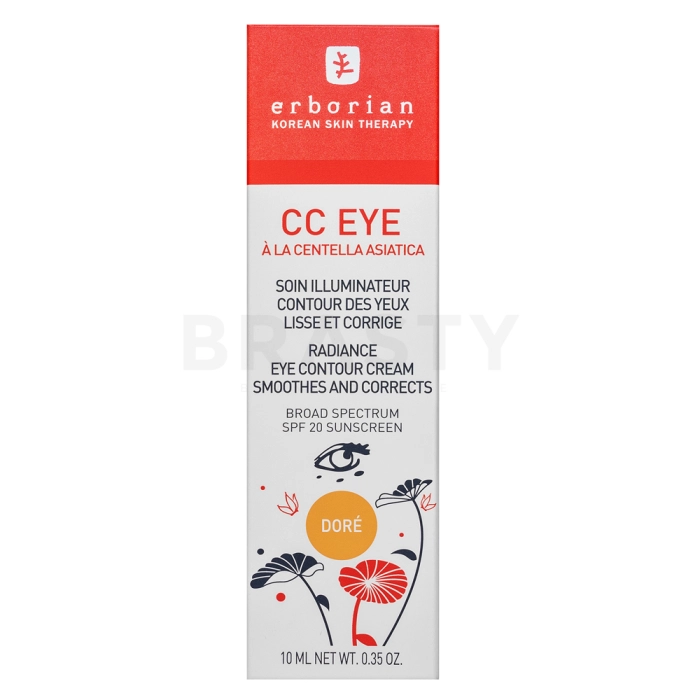 Erborian CC Eye Radiance Eye Contour Cream - Dore rozjasňujúci očný krém pre všetky typy pleti 10 ml