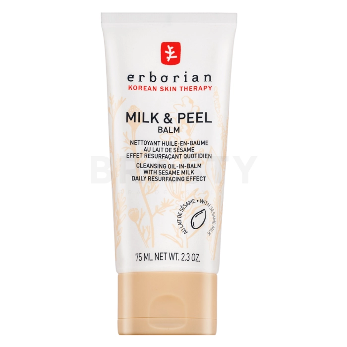 Erborian Milk & Peel Balm tisztító tej hámló hatású 75 ml