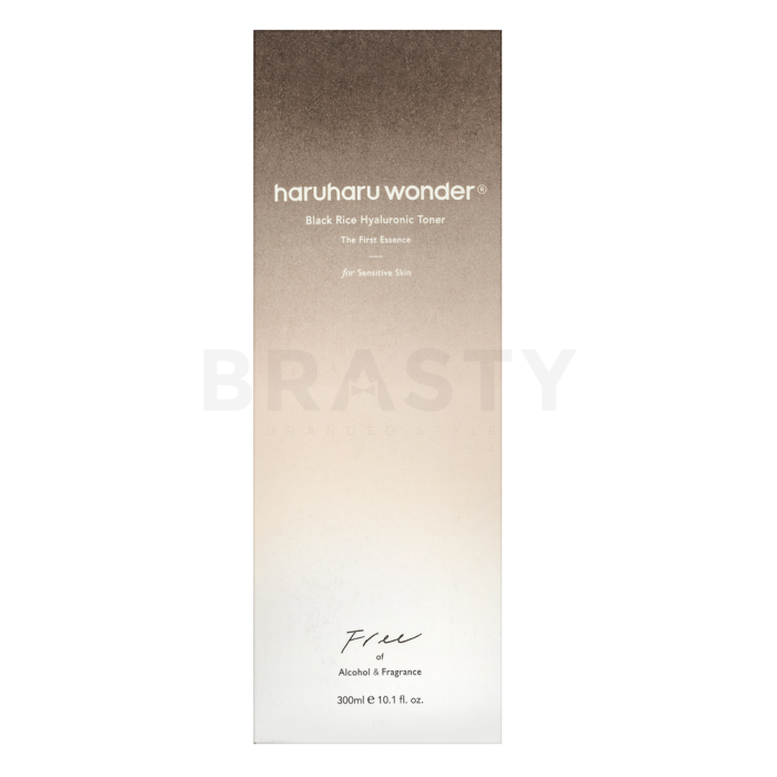 Haruharu Wonder tonik Black Rice Hyaluronic Toner Free of Alcohol & Fragrance 300 ml