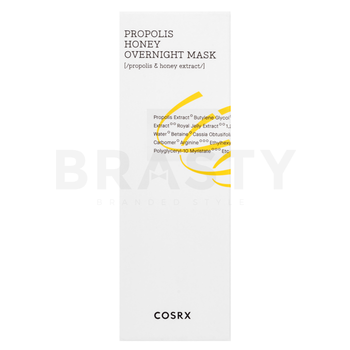 COSRX Full Fit нощна маска за възстановяване на кожата Propolis Honey Overnight Mask 60 ml