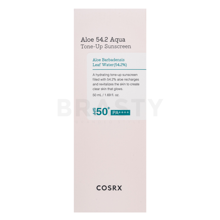 COSRX Aloe 54.2 Aqua schützendes getöntes Gesichtsfluid Tone-up Sunscreen SPF 50+ PA++++ 50 ml