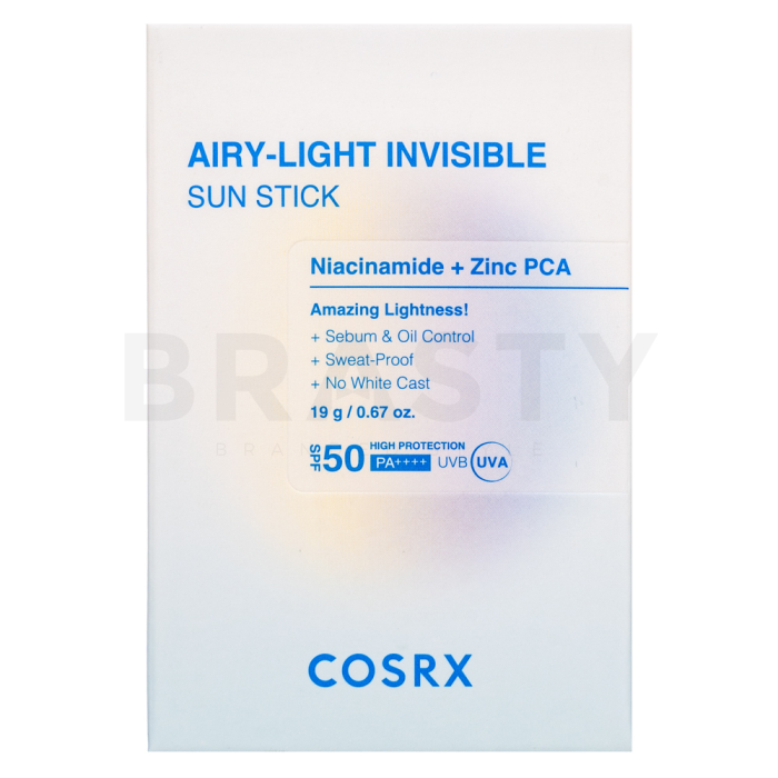 COSRX тичинка за тен Airy-Light Invisible Sun Stick SPF 50+ 19 g