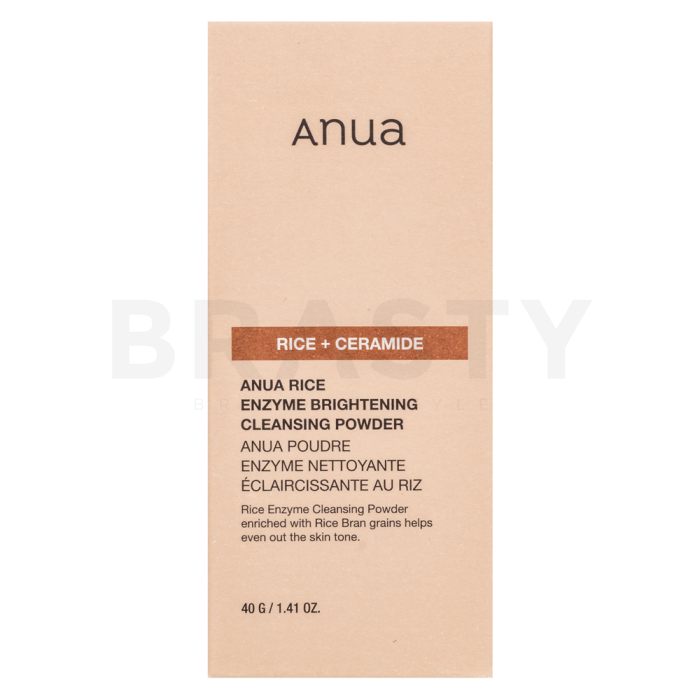 Anua Rice + Ceramide озаряваща почистваща пудра Enzyme Brightening Cleansing Powder 40 g
