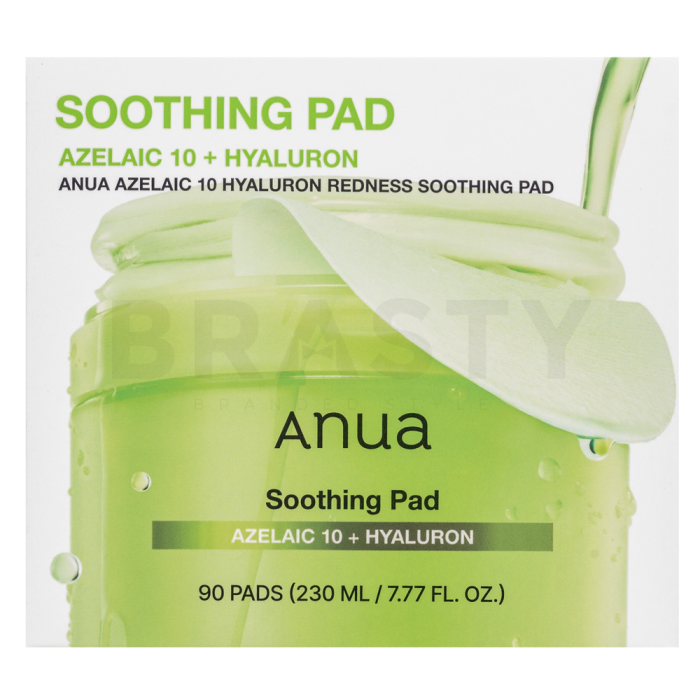 Anua Azelaic 10 + Hyaluron Tonik jastučići Redness Soothing Pad 90 Pads 230 ml