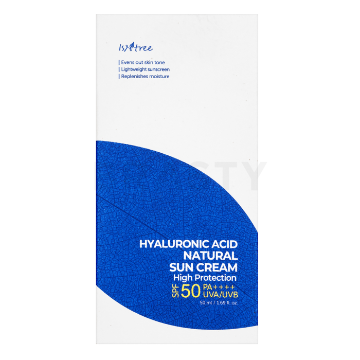 Isntree Hyaluronic Acid Bräunungscreme Natural Sun Cream SPF50+ PA++++ 50 ml