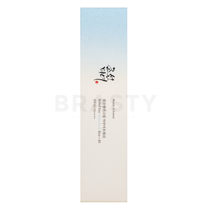 Beauty of Joseon Relief Sun Aqua Fresh zonnebrandcrème Rice + B5 SPF50 PA++++ 50 ml
