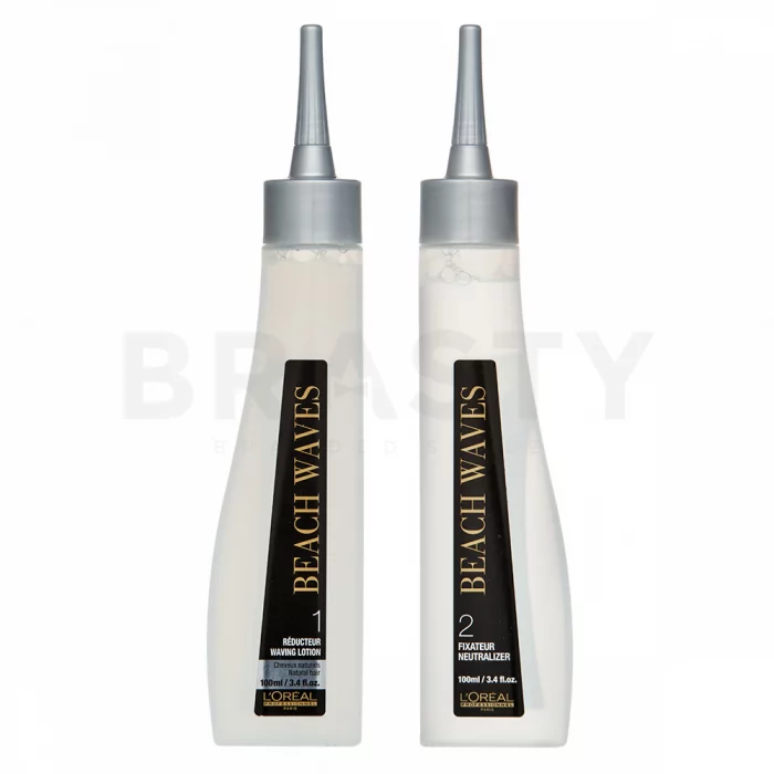 L´Oréal Professionnel Beach Waves Waving Lotion 1 and Neutralizer 2 трайно къдрене За нормална коса 2 x 100 ml