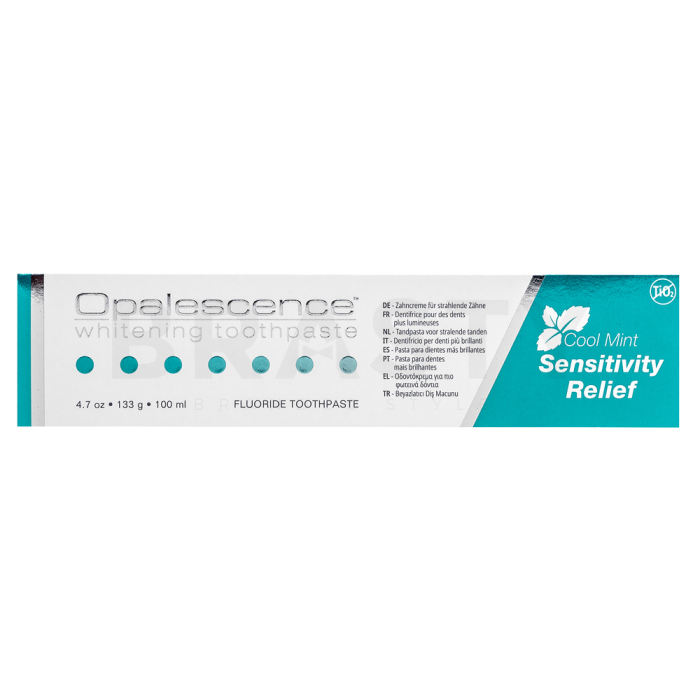 Opalescence Sensitivity Relief избелваща паста за зъби Whitening Toothpaste Cool Mint 100 ml