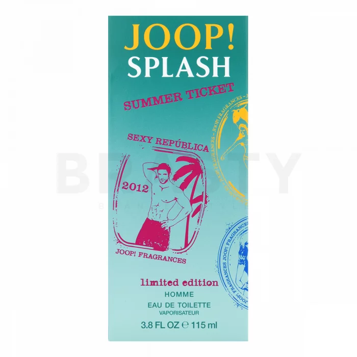 Joop! Splash Summer Ticket 2012 Eau de Toilette férfiaknak 115 ml