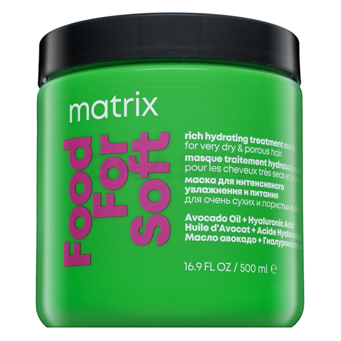 Matrix Food For Soft Rich Hydrating Treatment Mask masker voor Intensieve Hydratatie 500 ml