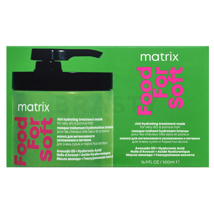 Matrix Food For Soft Rich Hydrating Treatment Mask masker voor Intensieve Hydratatie 500 ml
