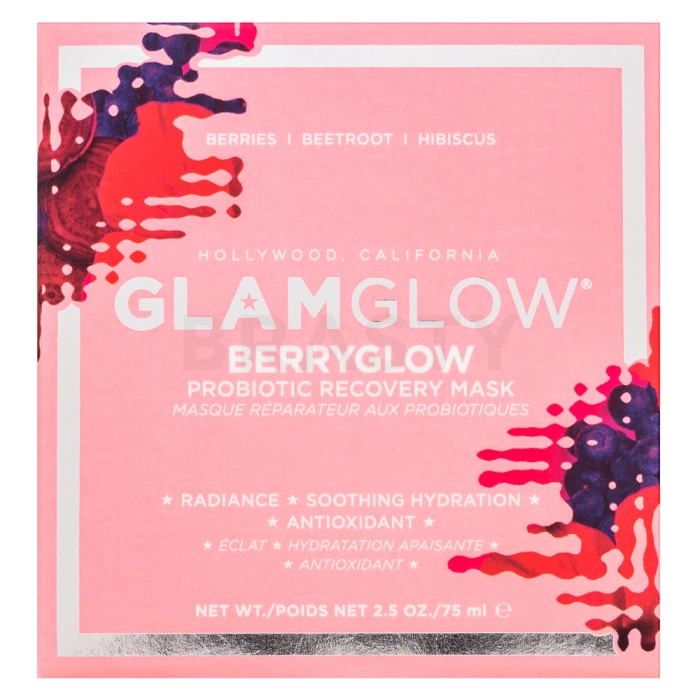Glamglow vyživujúca maska Berryglow Probiotic Recovery Mask 75 ml