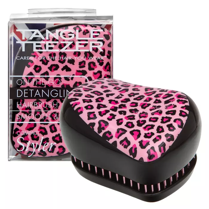 Tangle Teezer Compact Styler kefa na vlasy Pink Kitty