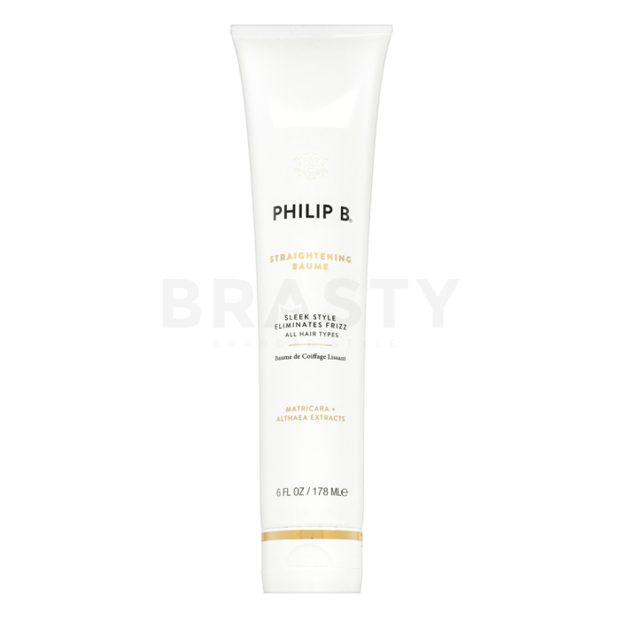 PHILIP B Straightening Baume kisimító gél hajgöndörödés és rendezetlen hajszálak ellen 178 ml