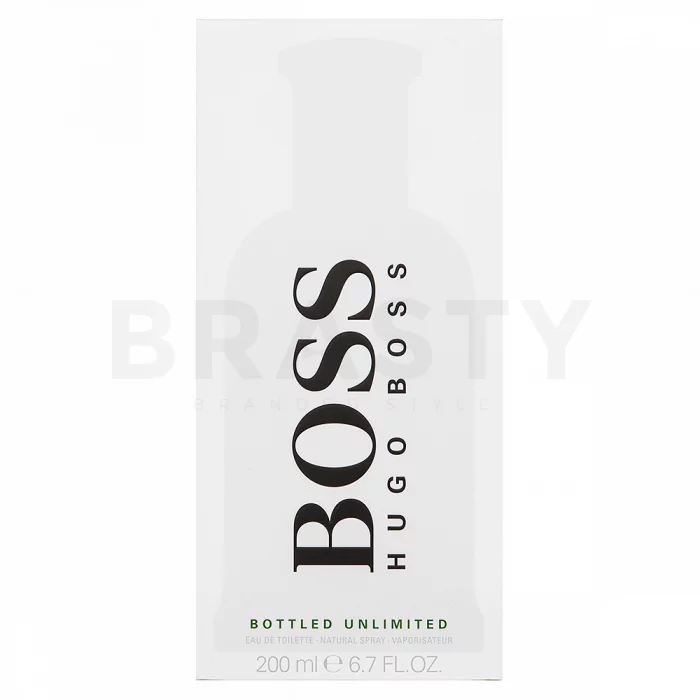 Hugo Boss Boss No.6 Bottled Unlimited woda toaletowa dla mężczyzn 200 ml