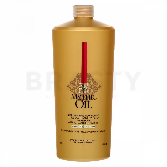 L´Oréal Professionnel Mythic Oil Shampoo Champú Para cabellos ásperos y rebeldes 1000 ml