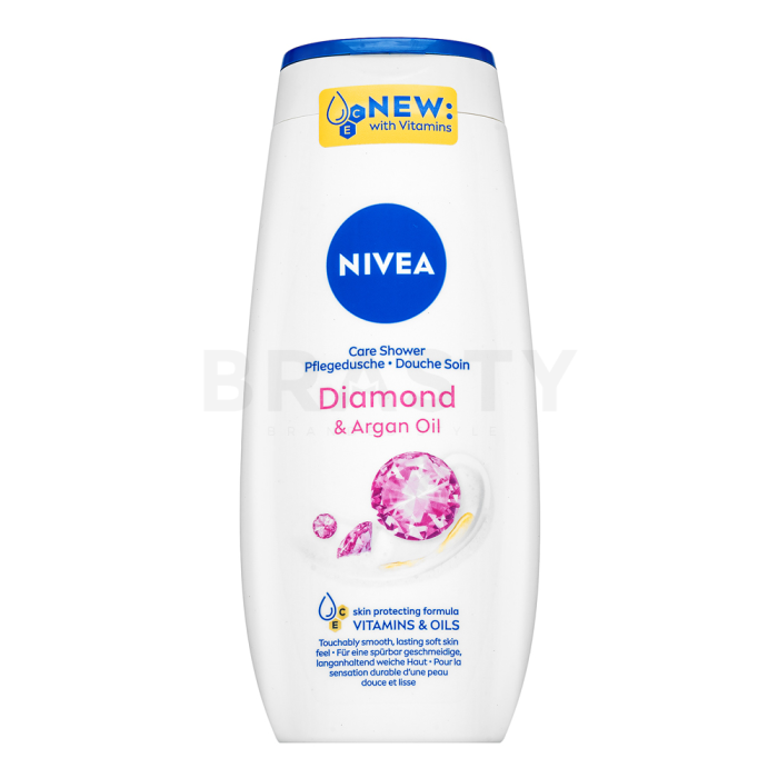 Nivea Diamond & Argan Oil gel za prhanje Shower Gel 250 ml