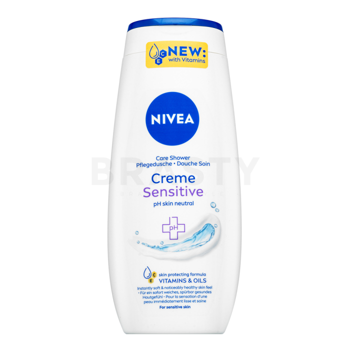 Nivea Creme Sensitive verkoelende douchegel Shower Gel 250 ml