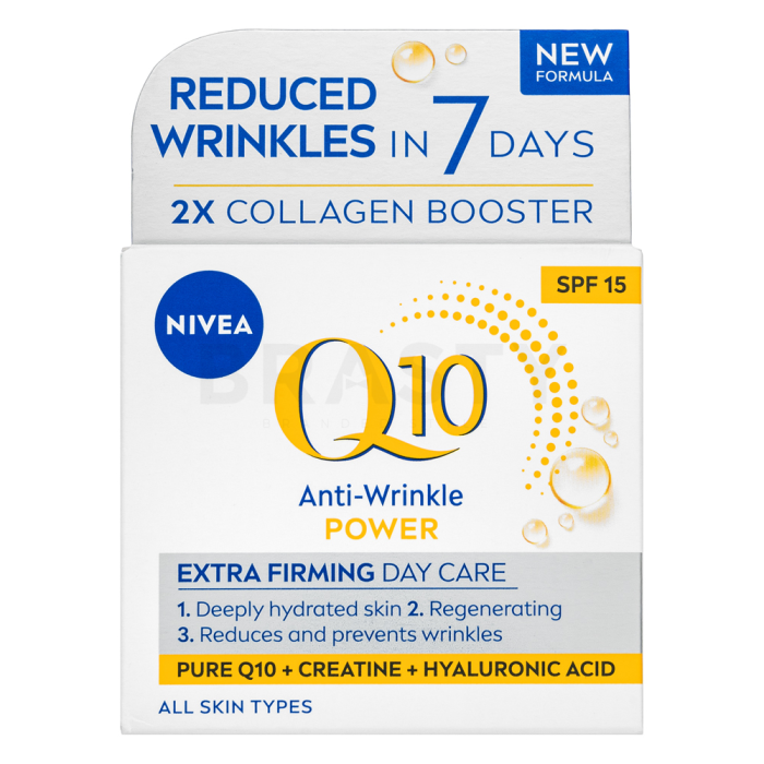 Nivea Q10 kräftigende Tagescreme Anti-wrinkle Power Extra Firming Day Care SPF 15 50 ml