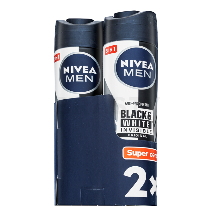 Nivea Men antyperspirant Black & White Invisible Original Antiperspirant 2 x 150 ml