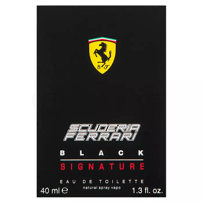 Ferrari Scuderia Black Signature Eau de Toilette férfiaknak 40 ml