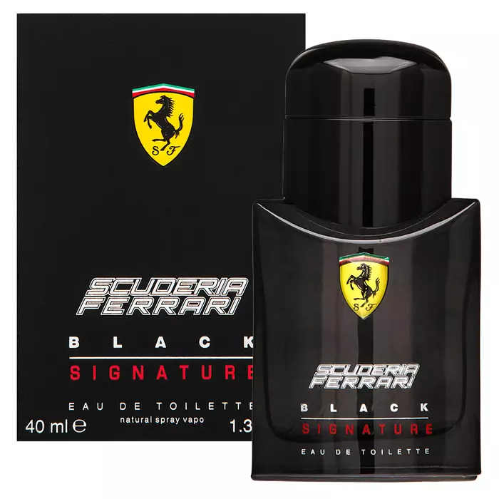 Ferrari Scuderia Black Signature Eau de Toilette férfiaknak 40 ml