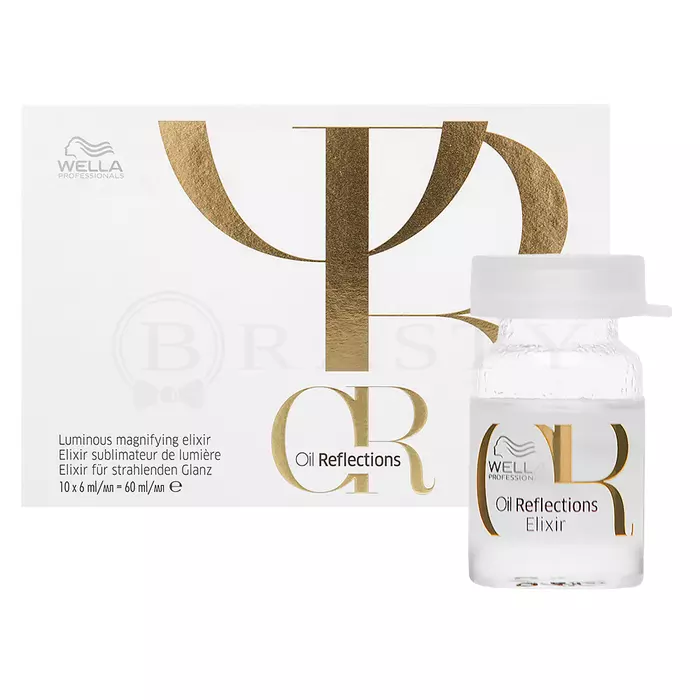 Wella Professionals Oil Reflections Luminous Magnifying Elixir Serum za krepitev in sijaj las 10 x 6 ml