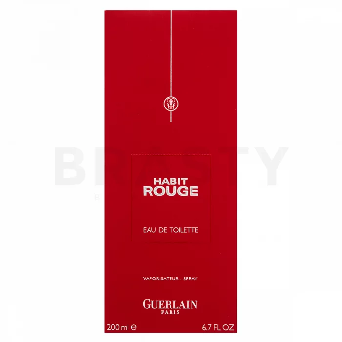 Guerlain Habit Rouge toaletná voda pre mužov 200 ml