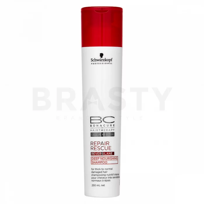 Schwarzkopf Professional BC Bonacure Repair Rescue Reversilane Deep Nourishing Shampoo Shampoo für geschädigtes Haar 250 ml