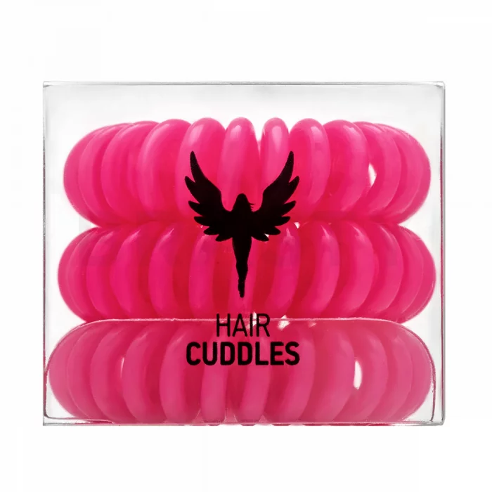 HH Simonsen Hair Cuddles 3 pcs Gomas para el pelo Pink