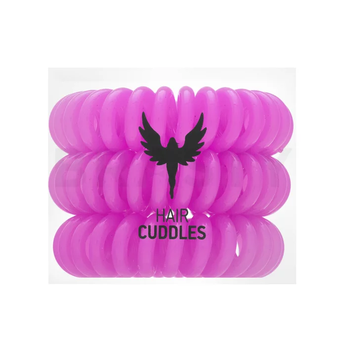 HH Simonsen Hair Cuddles 3 pcs Purple inel de păr